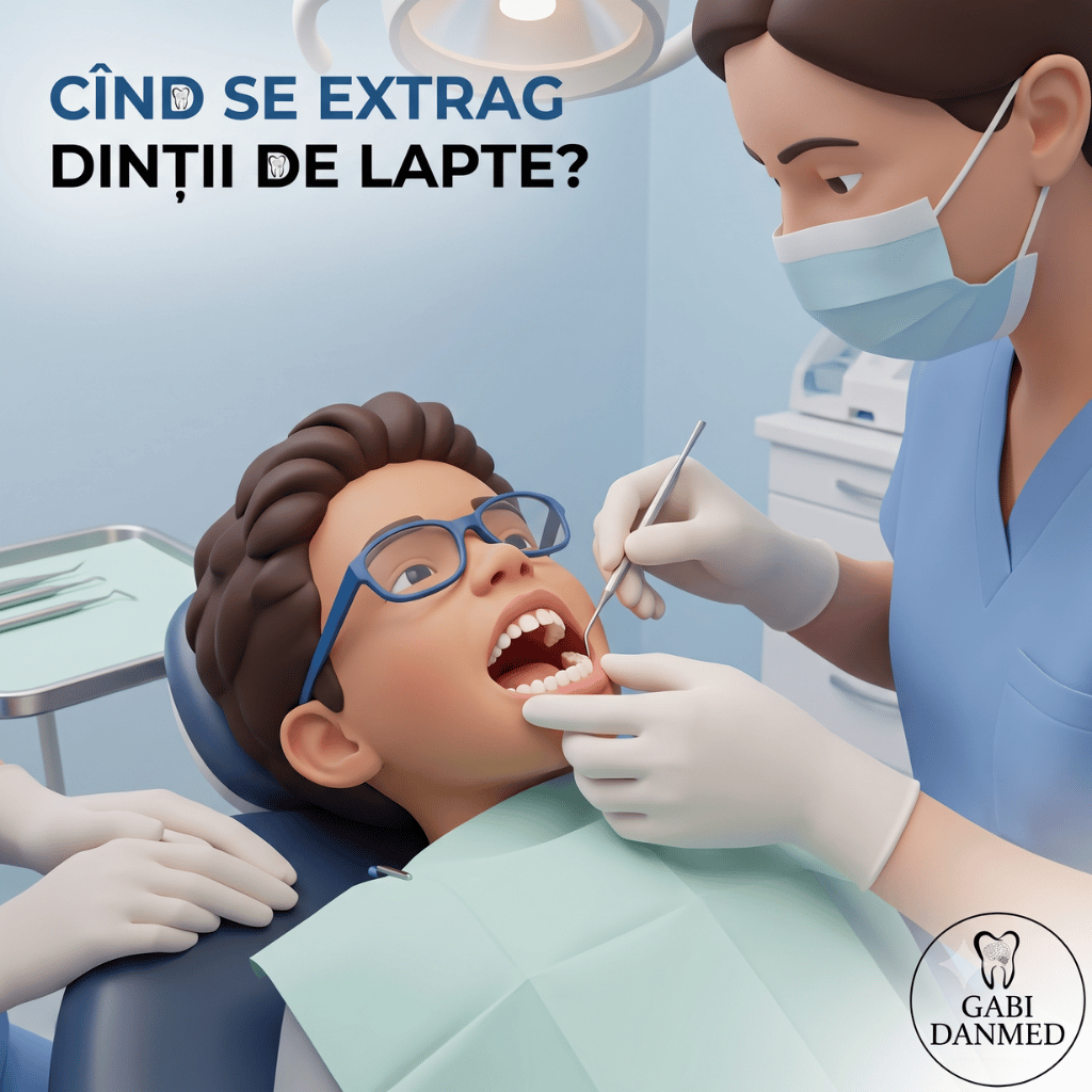 CÎND SE EXTRAG DINȚII DE LAPTE